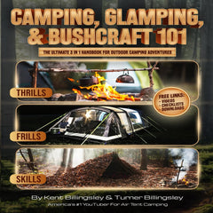 Camping Glamping Bushcraft 101: The Ultimate 3-1 Handbook For Outdoor Camping Adventures