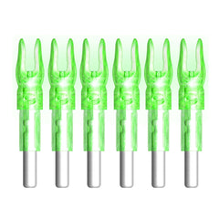 XHYCKJ 6PCS X Led Lighted Nocks for Arrows with .203" Inside Diameter,Screwdriver Included