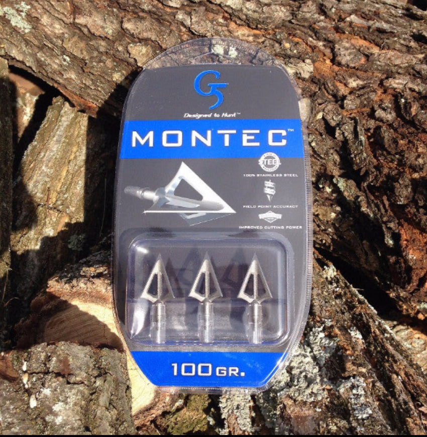 Atmos Bundle - Bow, 3 arrows and set of Montec G5 broadheads